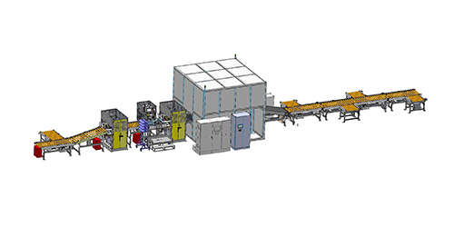車輪總成平衡機(jī)流水線 車輪總成平衡機(jī)流水線