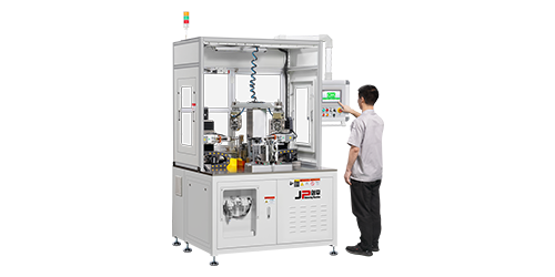 磁鋼轉(zhuǎn)子兩工位全自動(dòng)平衡機(jī)對(duì)接桁架