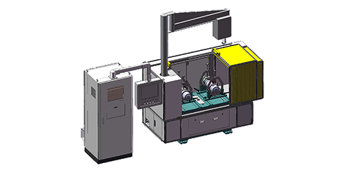 雙工位主軸跑合臺配安全罩 雙工位主軸跑合臺配安全罩